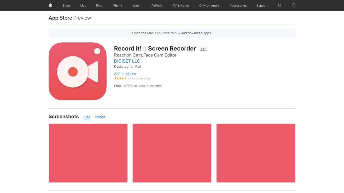 ‎Record it! :: Screen Recorder on the App Store